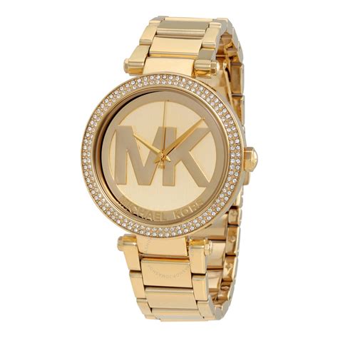 michael kors damen uhren mk5784|Michael Kors Parker Champagne Dial Gold.